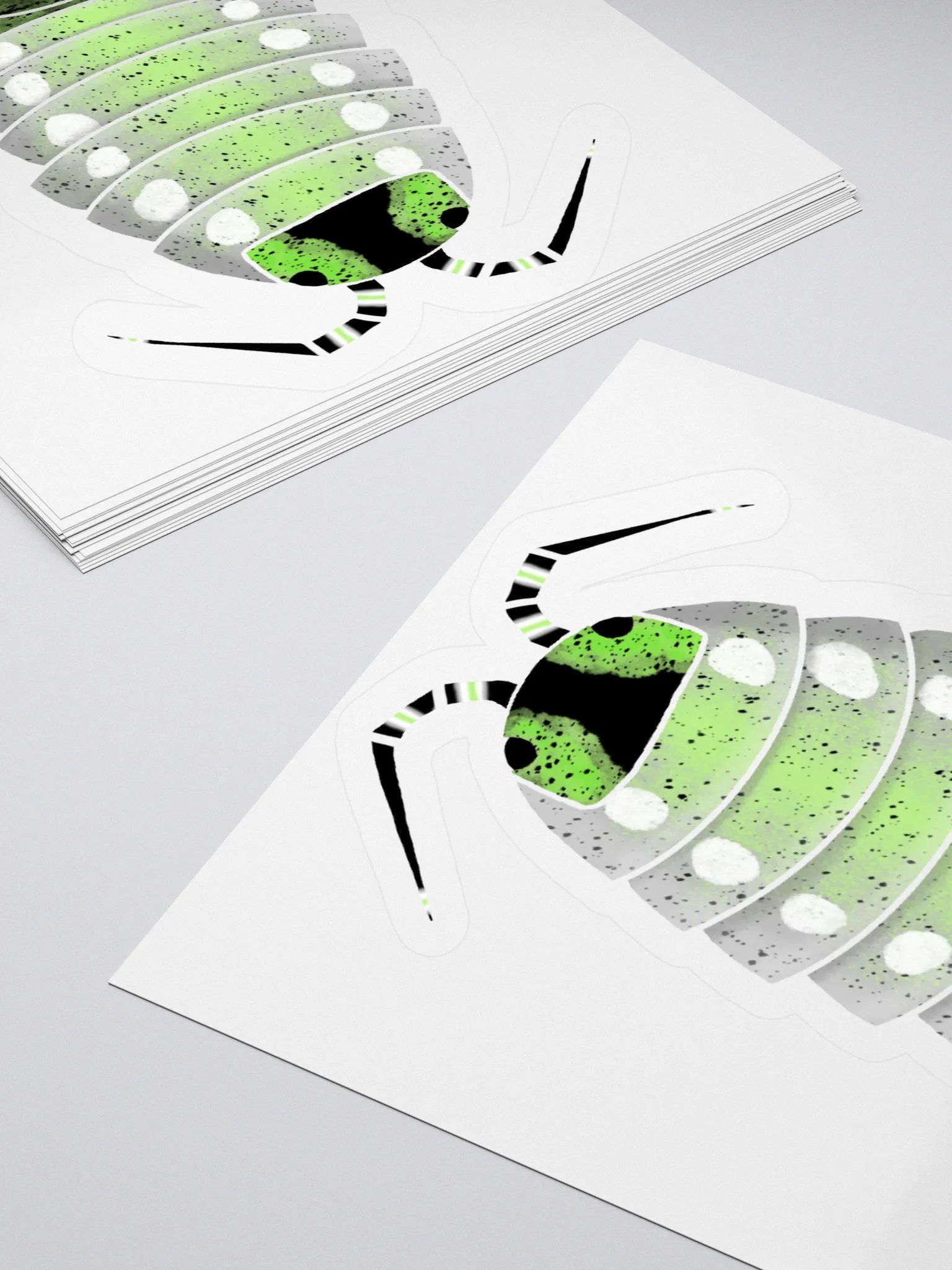 Agender Isopod Sticker product image (13)