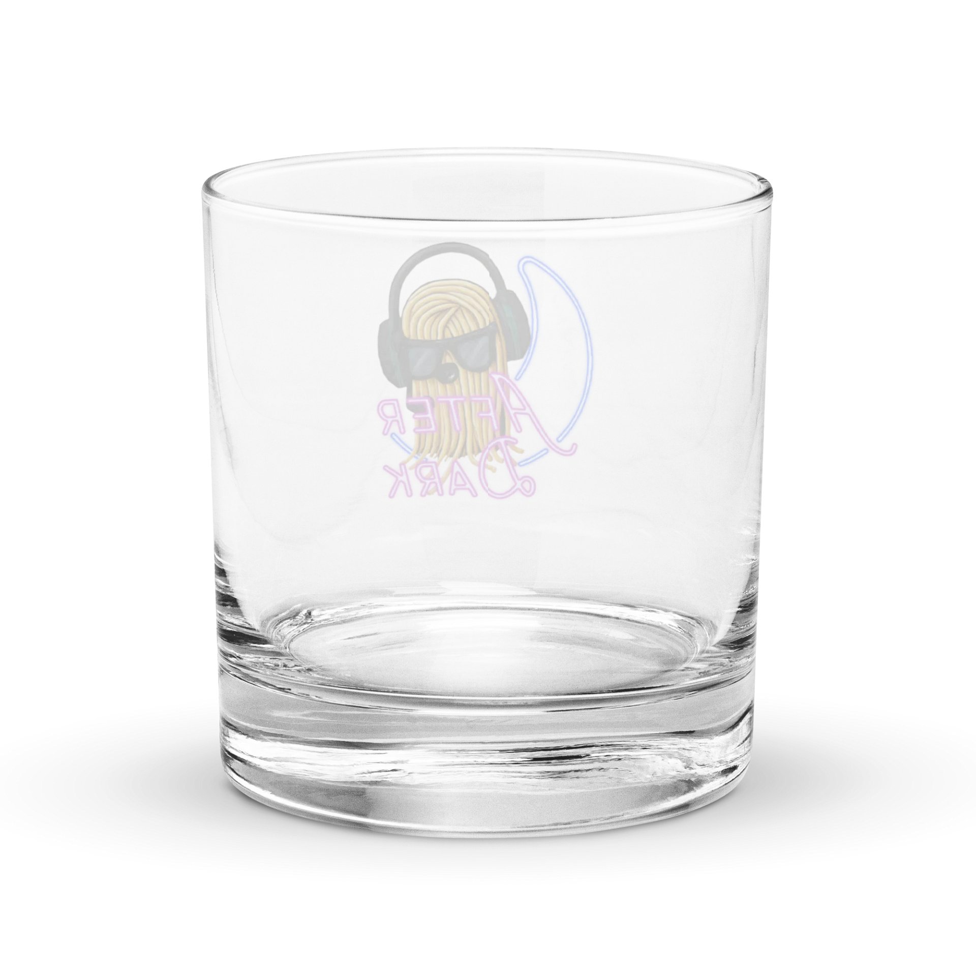 Spaghetti After Dark Rocks Glass product image (4)