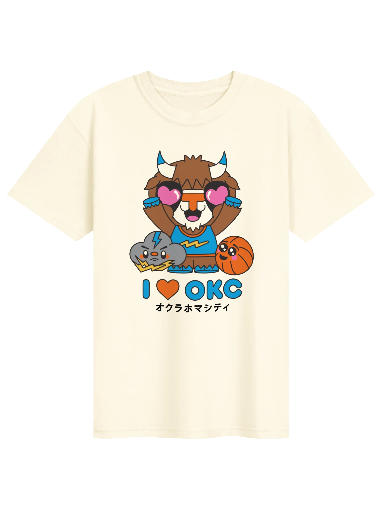 I Heart OKC Kawaii Tee product image (2)