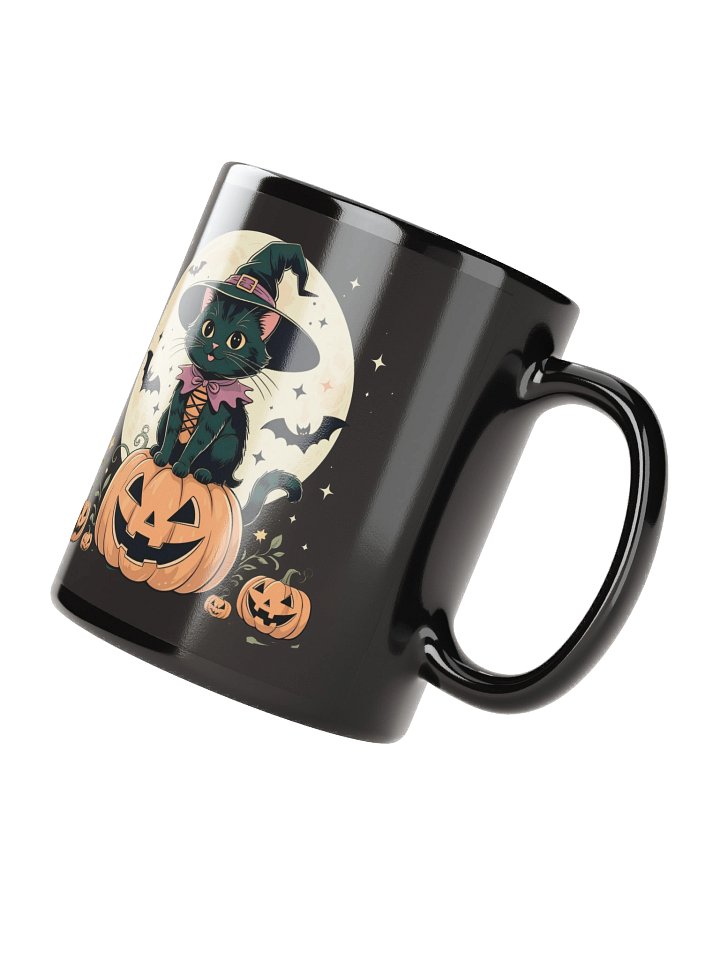 Witchy Black Kitten Halloween Mug product image (2)