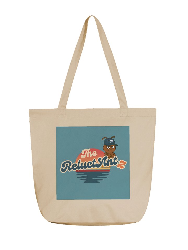 Screw U Tote by The ReluctAntz – Silver Mist product image (1)