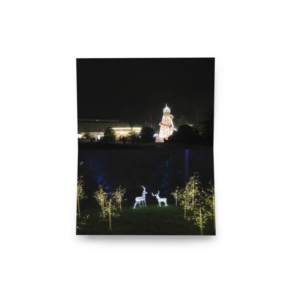 Luminous Trails Greeting Card product image (8)