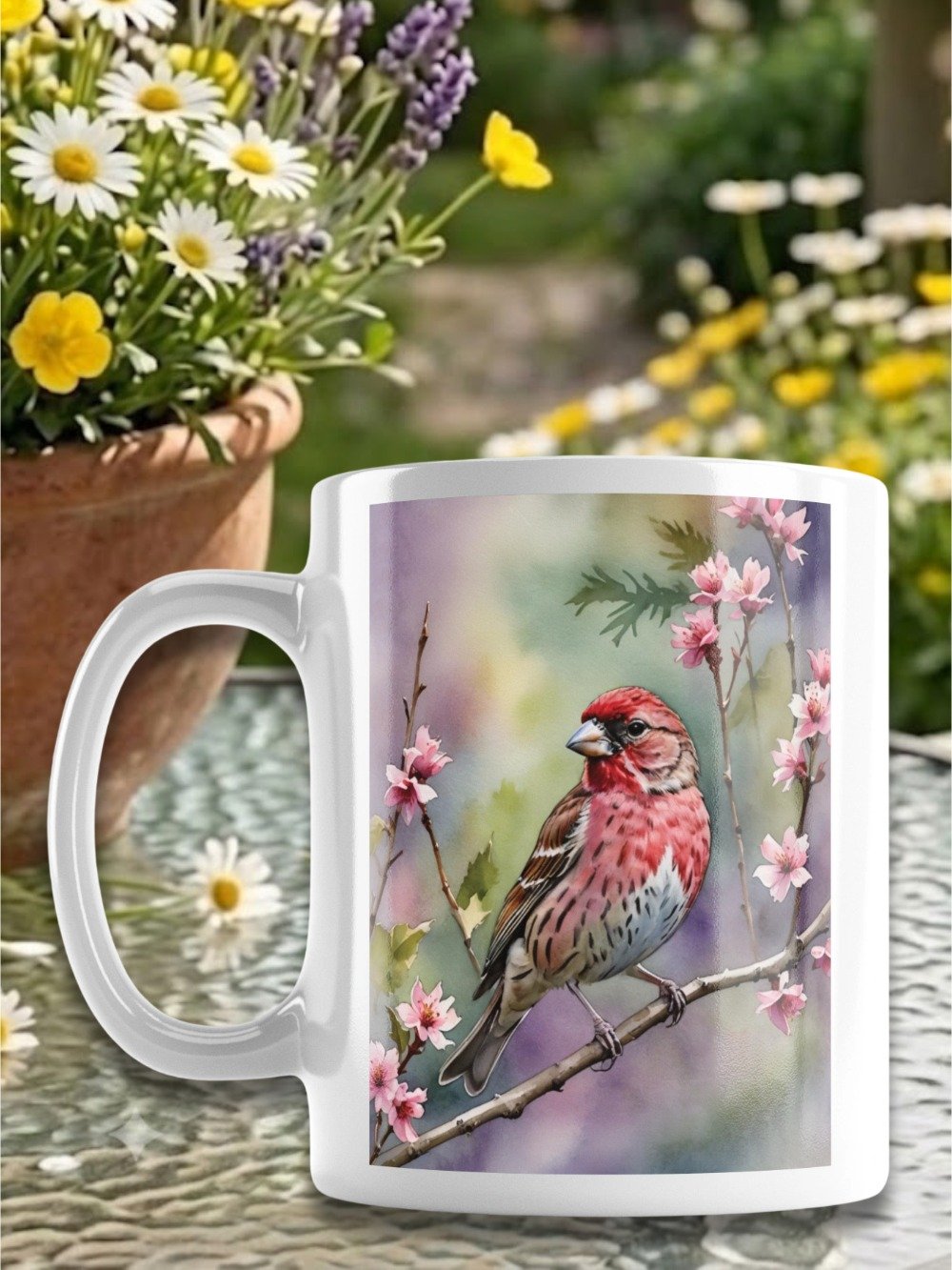 Purple Finch | Bird Coffee Mug product image (1)