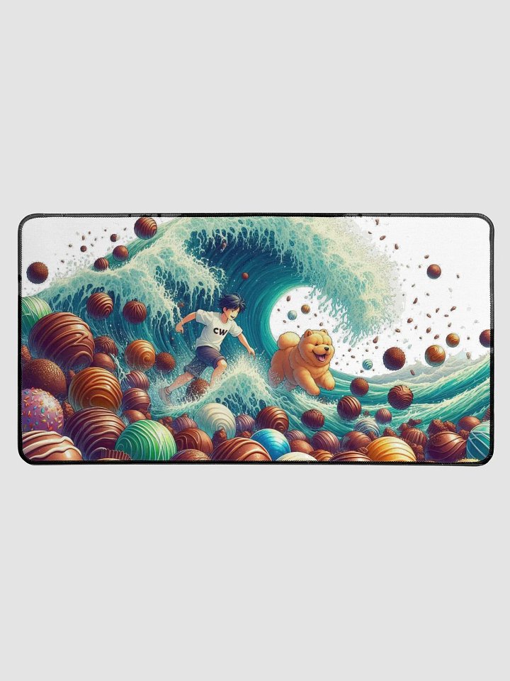 Wave of Wonder Desk Mat product image (1)