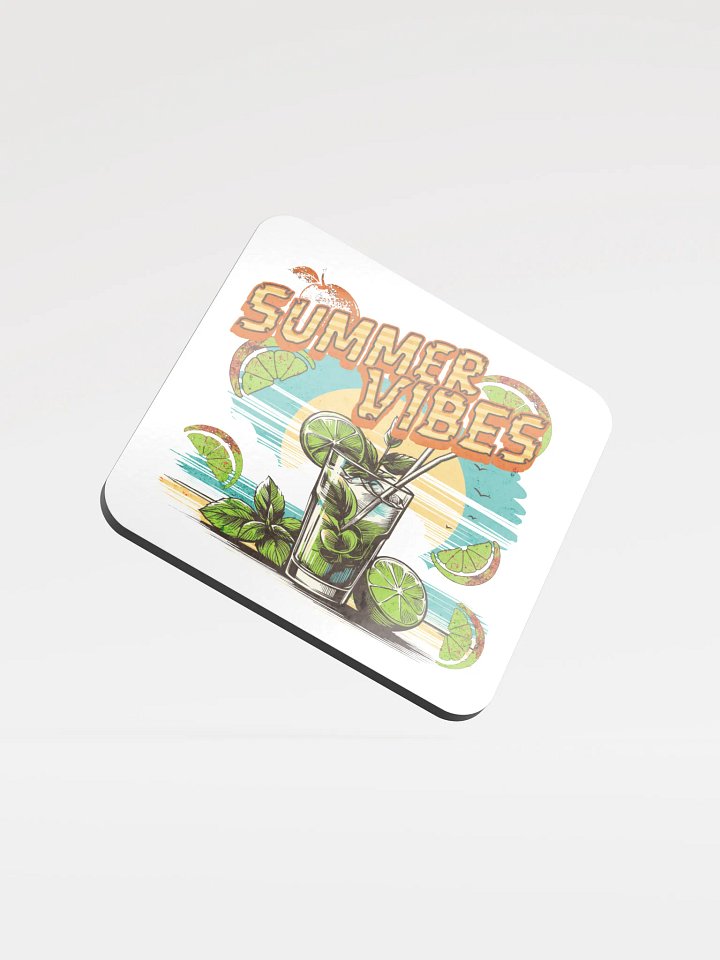Summer Vibes Sun-Kissed Mojito Coaster Set product image (2)