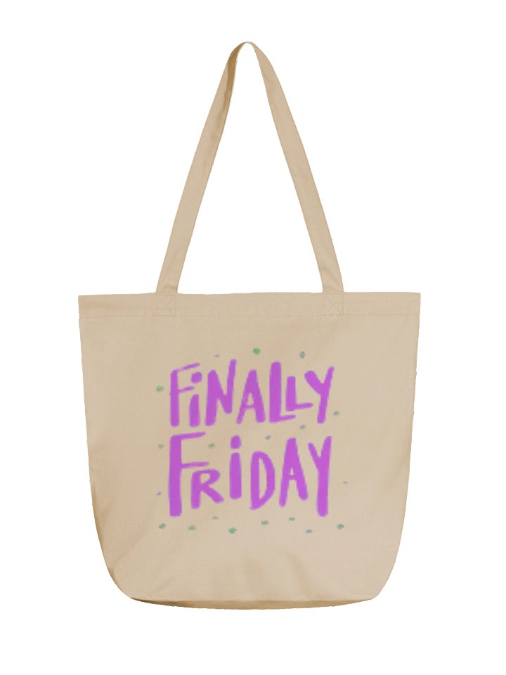 Finally Friday Eco Tote Bag product image (1)