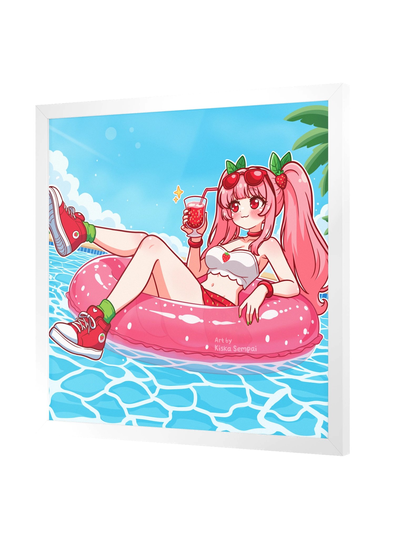Strawberry Summer ☆ Framed Wall Art product image (3)
