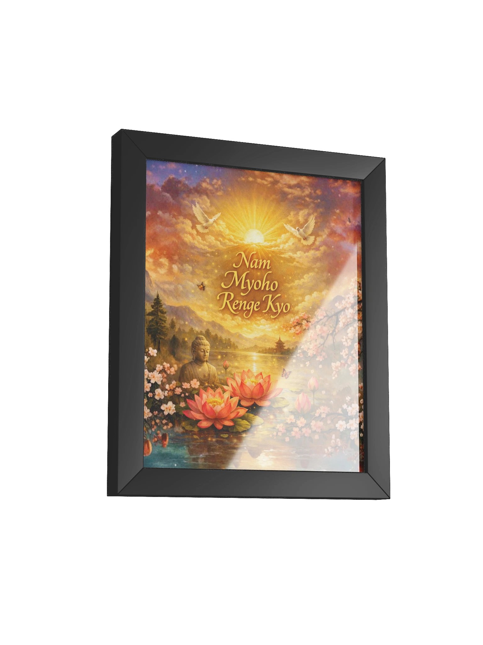 Nam Myoho Renge Kyo Framed Matte Poster product image (44)