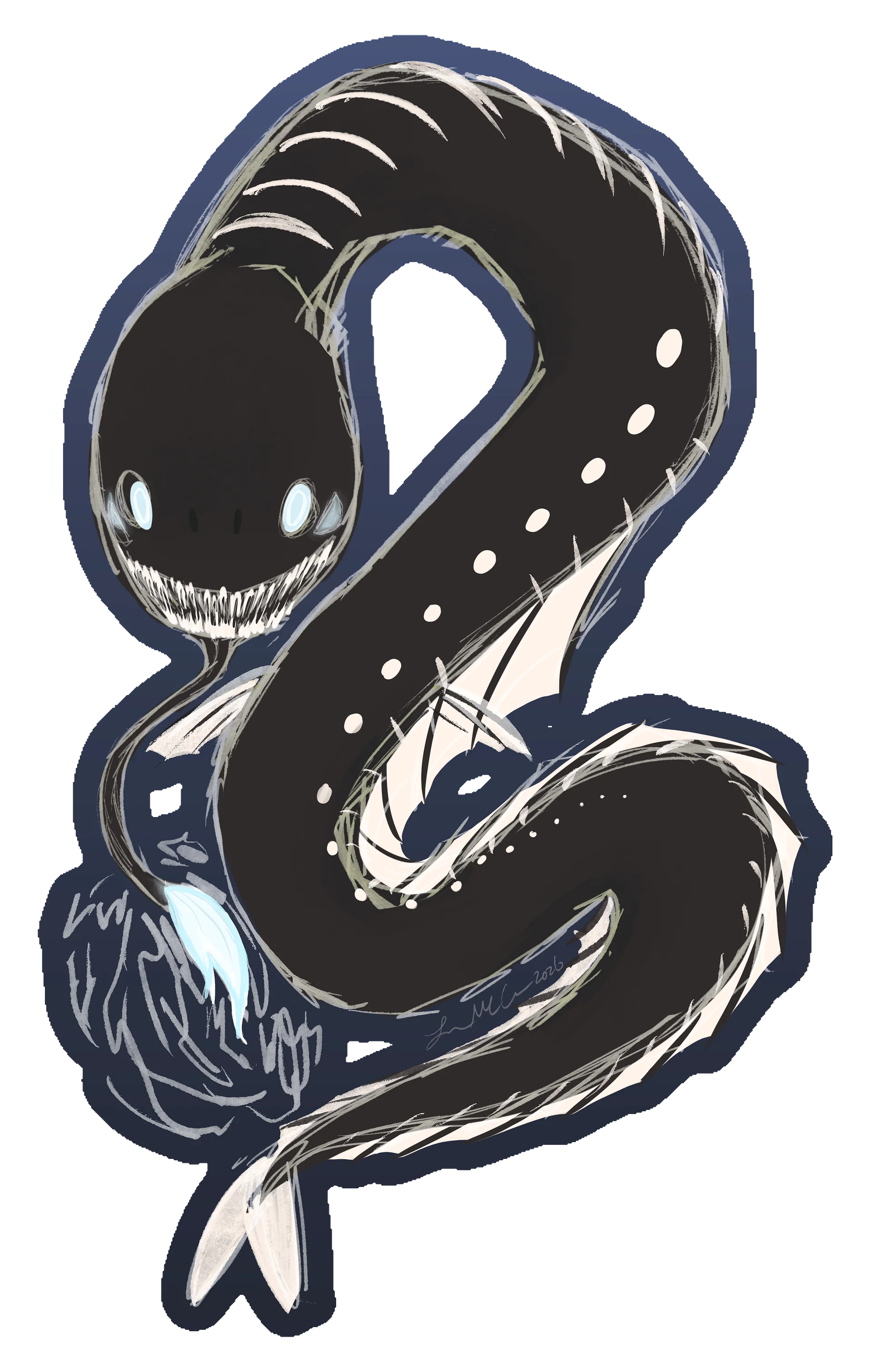 Dragonfish Sticker product image (1)