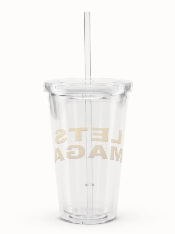 Golden Let's MAGA Tumbler product image (2)