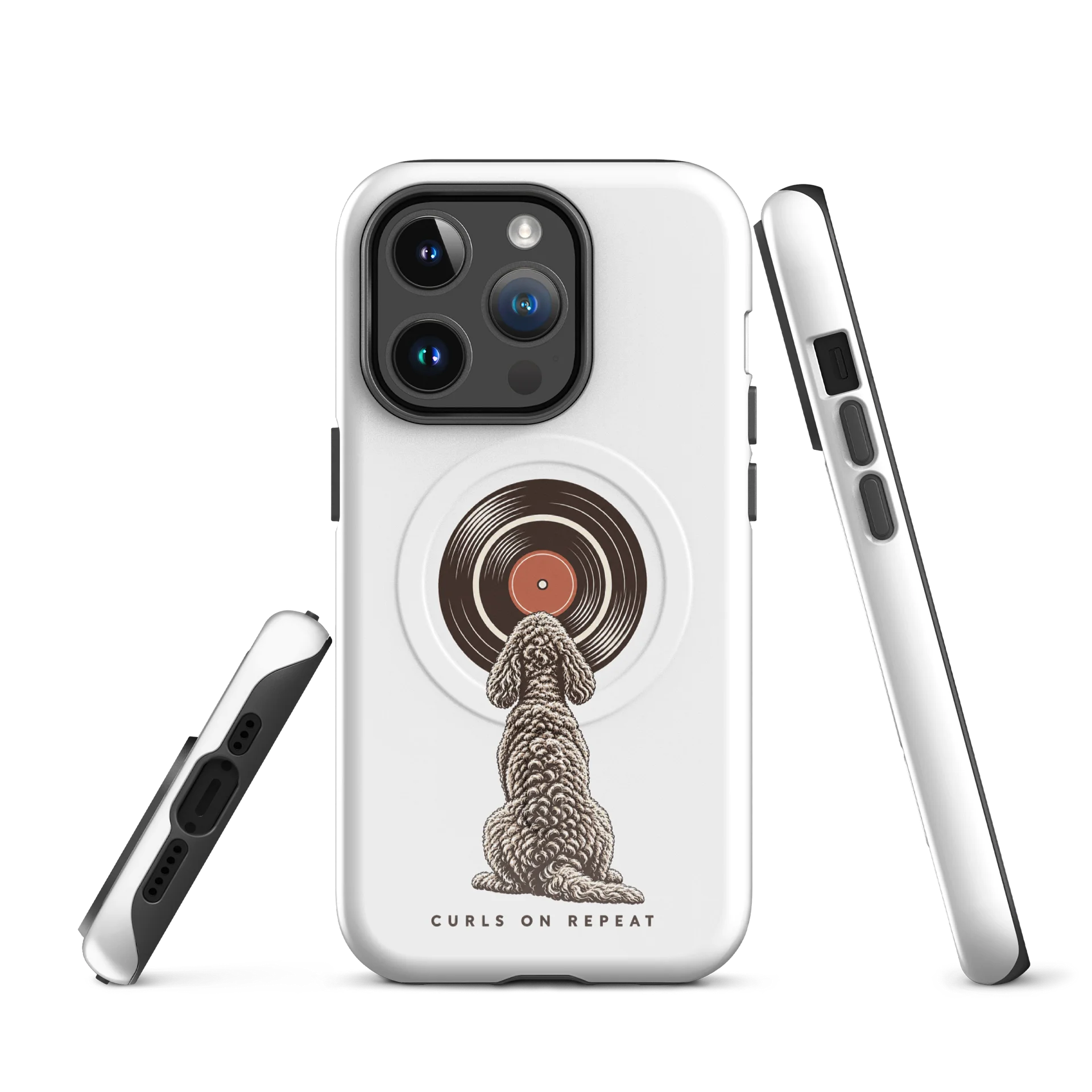 Curls on Repeat Lagotto MagSafe iPhone Case product image (3)