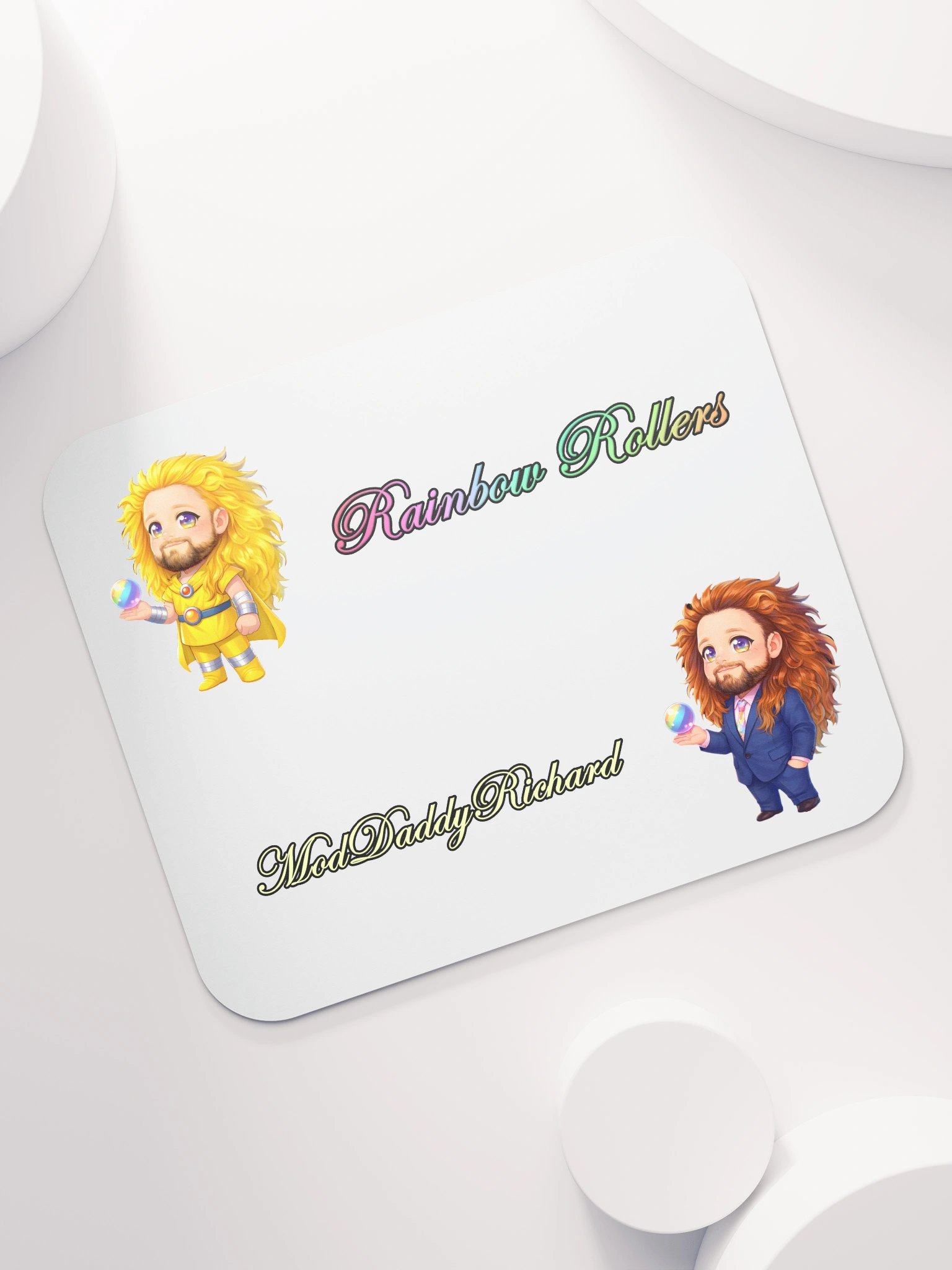 Rainbow Rollers Mouse Mat product image (7)
