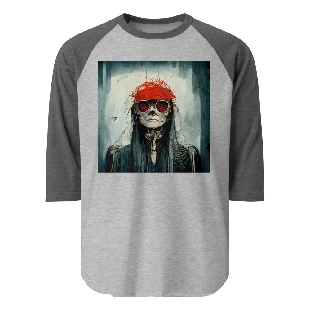 Ethereal Enigma Skeleton Raglan Tee product image (1)