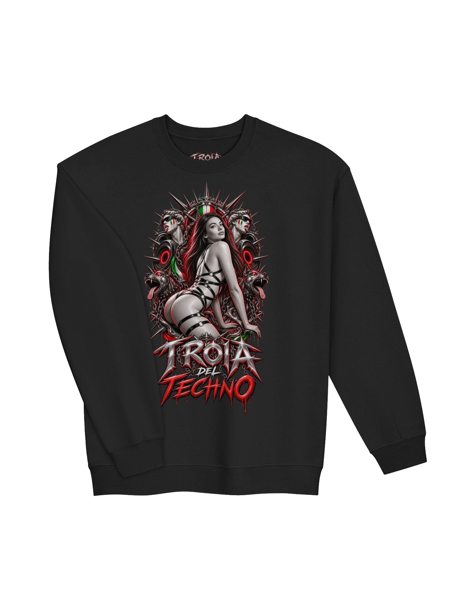 troiadeltechno crewneck product image (10)