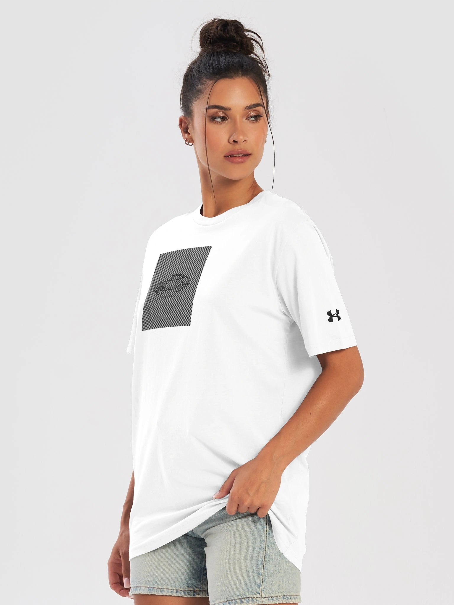 Idle Garage Gold Text Athletic Tee product image (4)