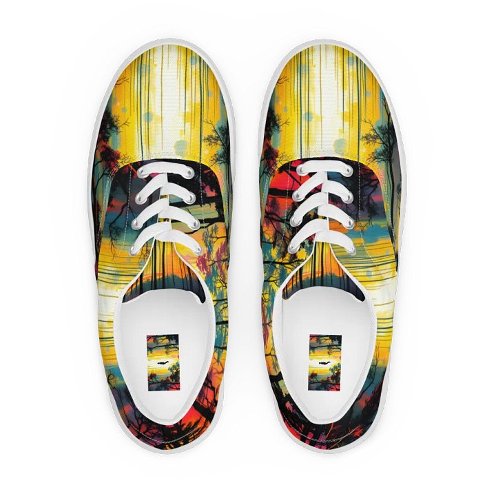 Ethereal Path Men's Canvas Shoes product image (1)