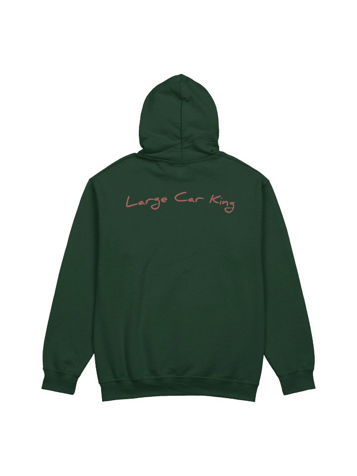 Red Cursive Typography Classic Hoodie product image (9)