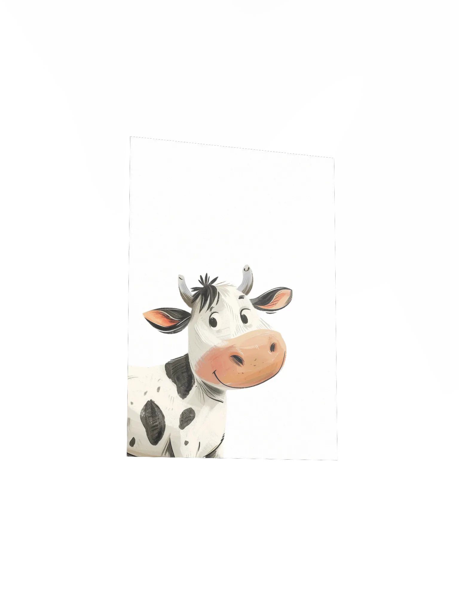Holstein Cow Nursery Wall Print product image (4)