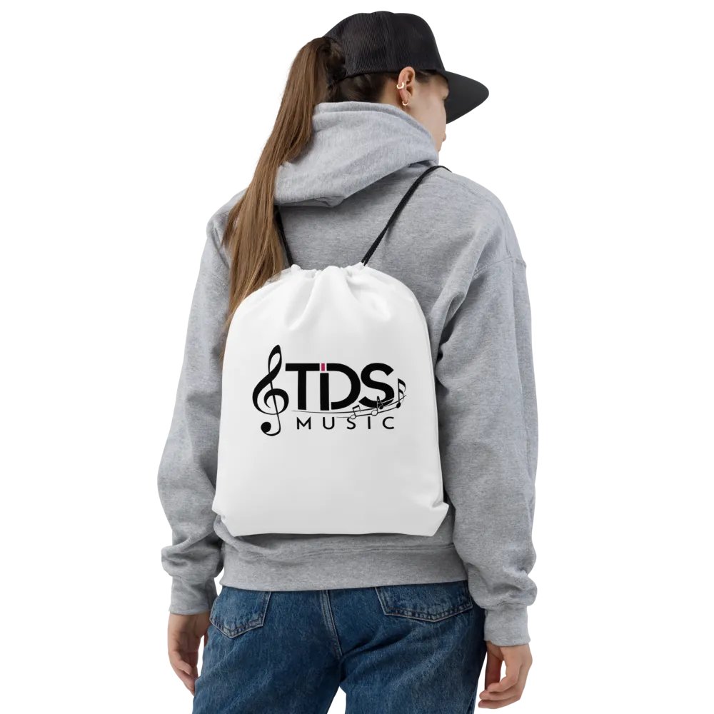 TDS Music All-Over Print Drawstring Bag - Exclusive Musical Design product image (3)