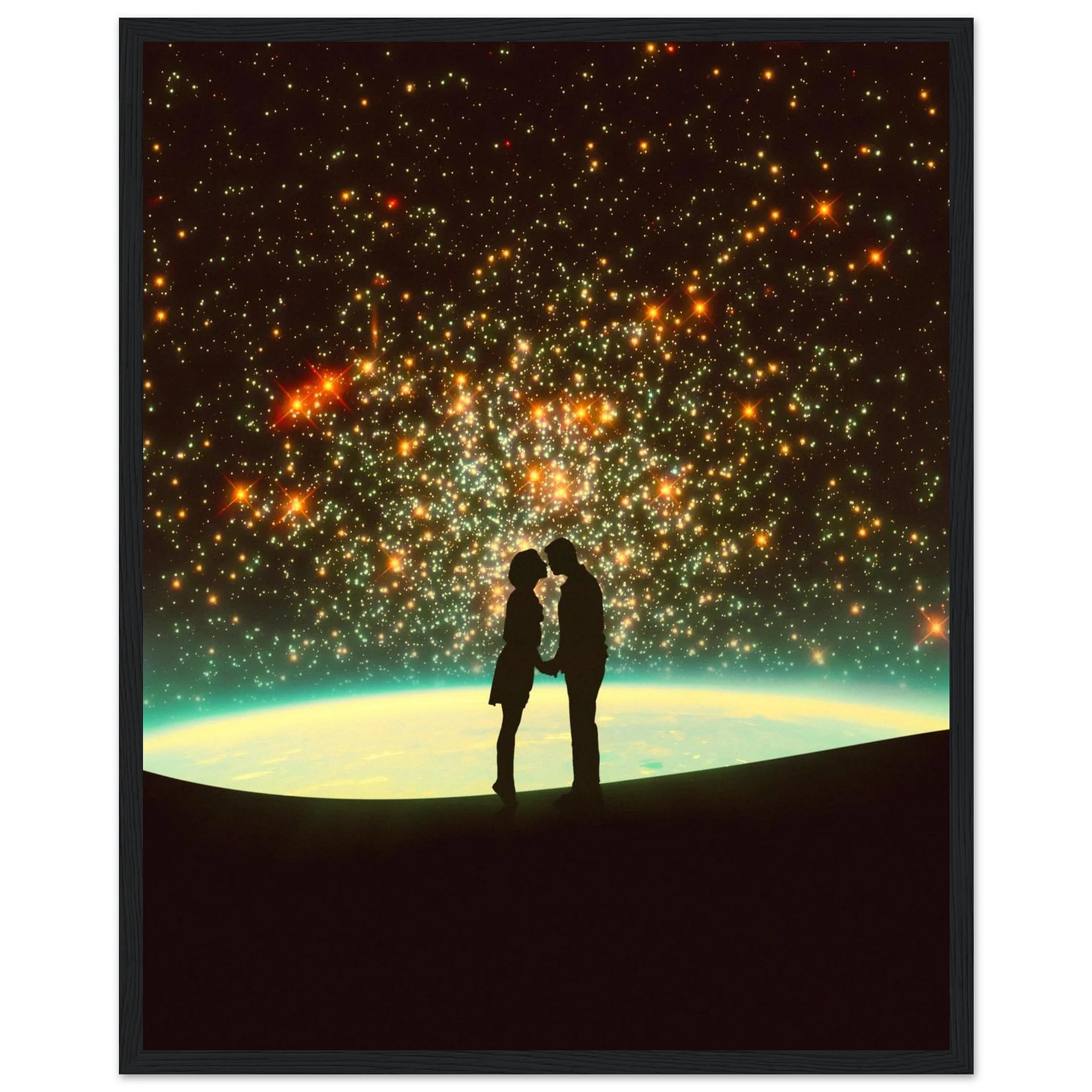 A Cosmic Kiss Wall Art product image (2)
