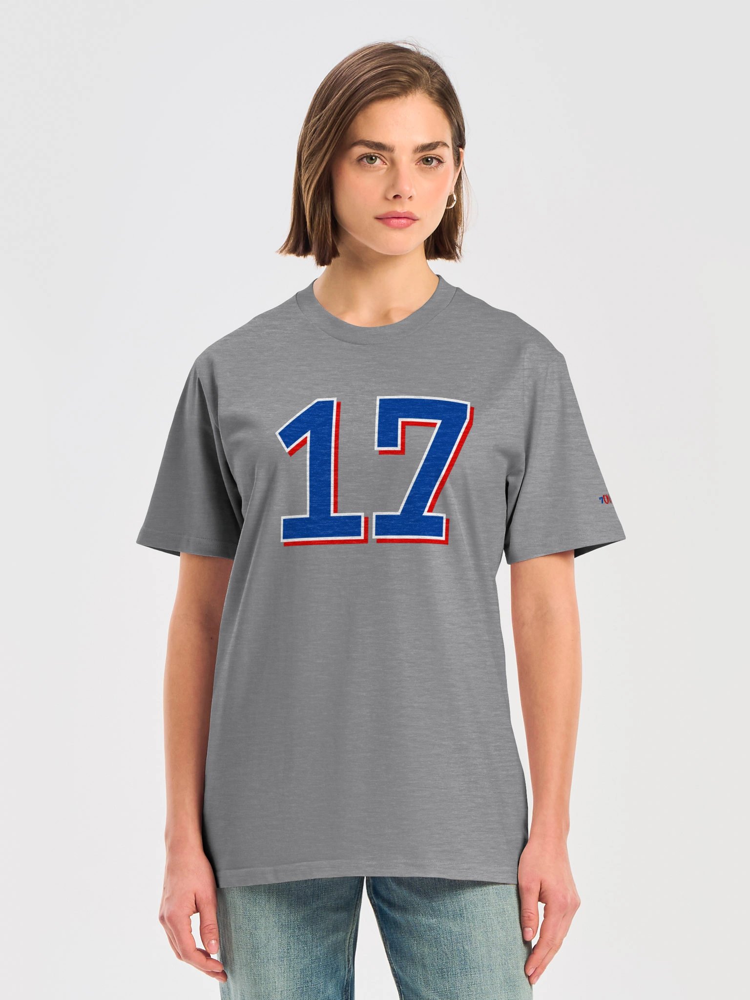 GRAY 17 7one6 Classic Oversized Tee product image (5)