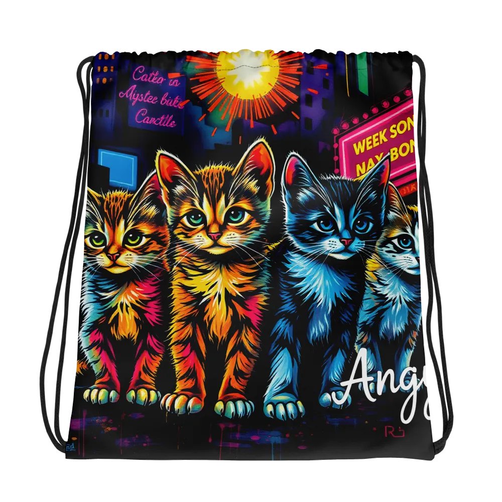 Urban Jungle Drawstring Backpack product image (1)