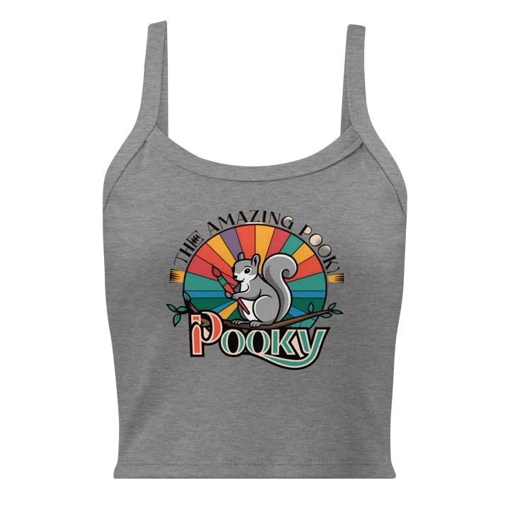 The Amazing Pooky Women's Micro-Rib Tank Top product image (1)