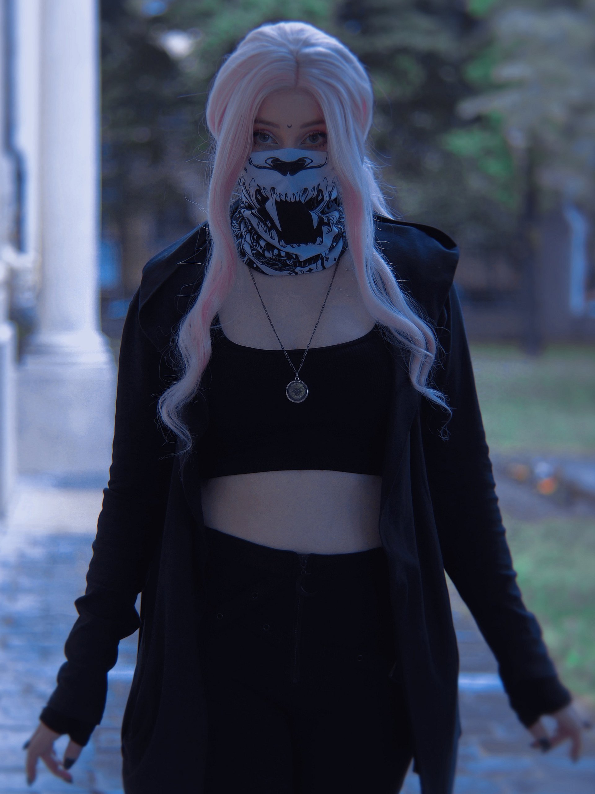 Cat skull | Neck Gaiter product image (3)