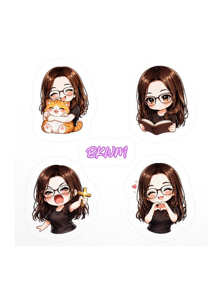 Emote stickers product image (1)