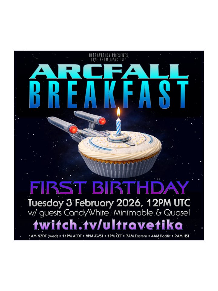 Arcfall Breakfast First Birthday sticker product image (1)