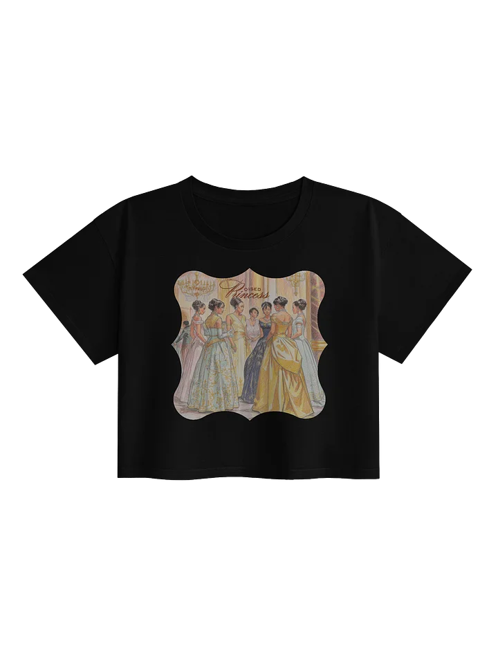 Poised Princess Royal Conversations Women's Crop Top product image (1)