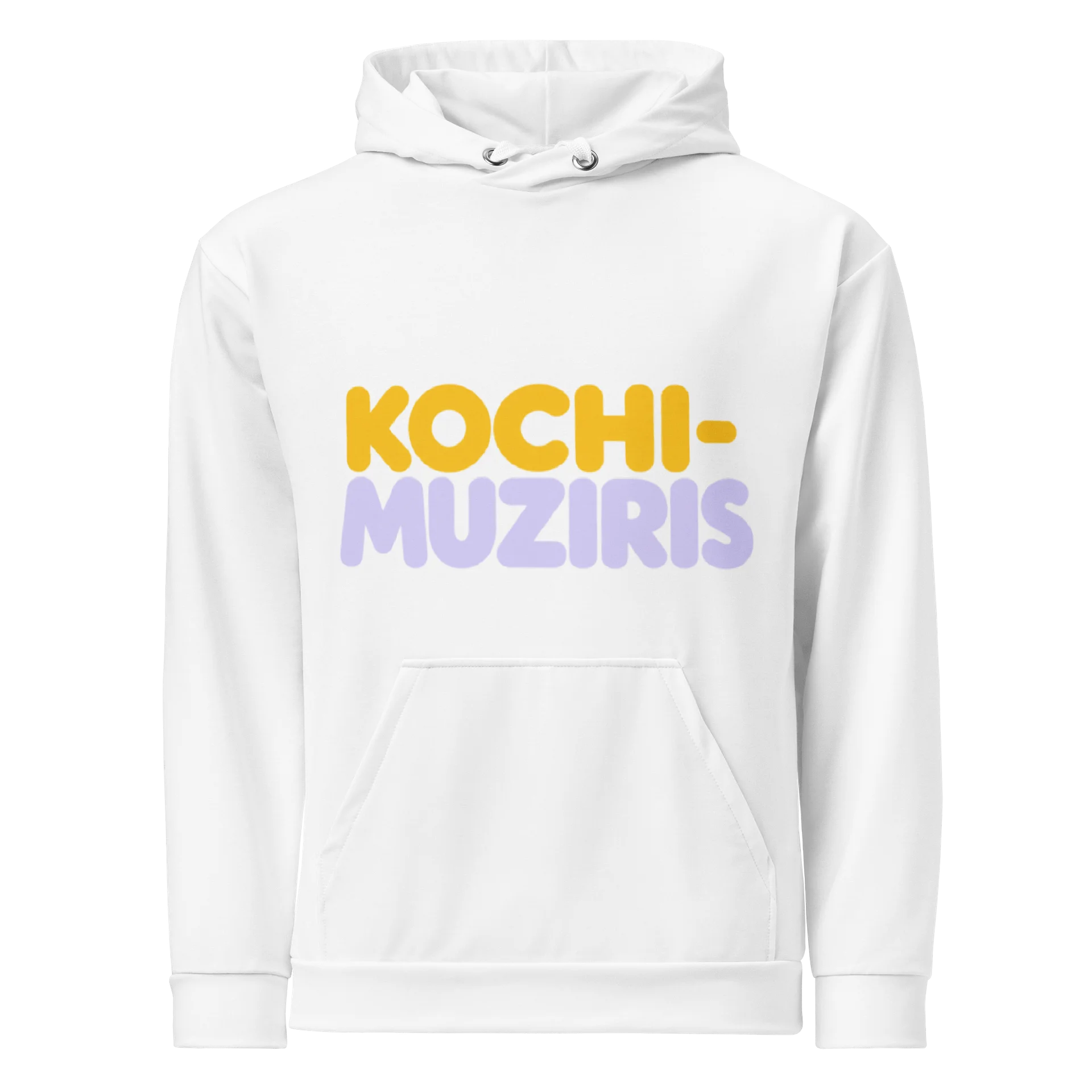 Kochi-Muziris Bubble Text Hoodie product image (1)