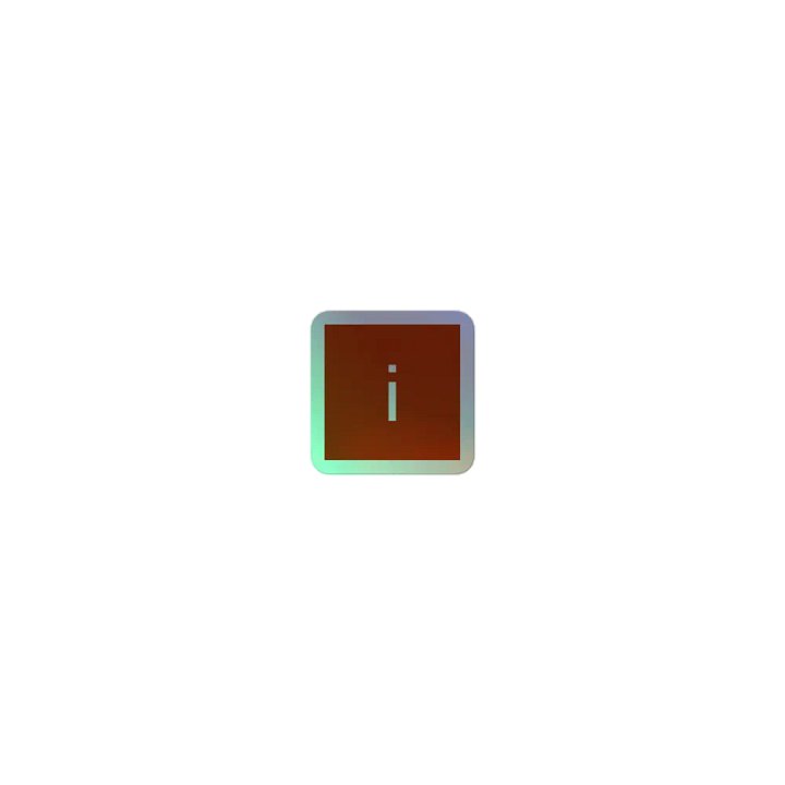 idraw holo sticker product image (1)
