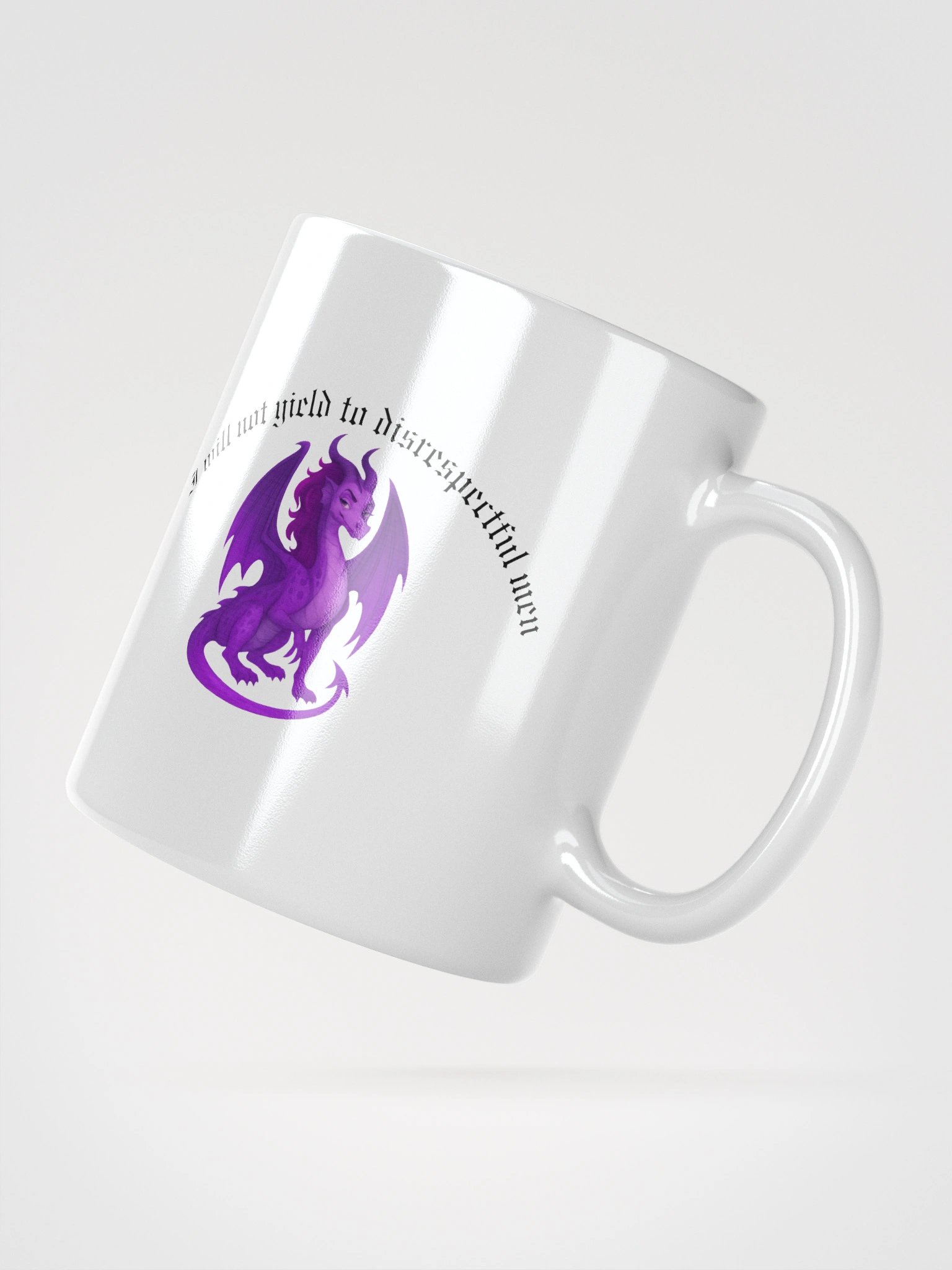 I will not yield dragon mug product image (4)