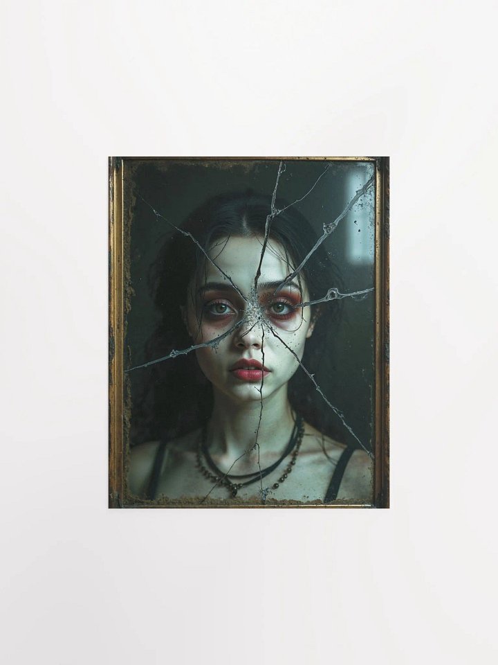 Cracked Gothic Reflections Poster product image (3)