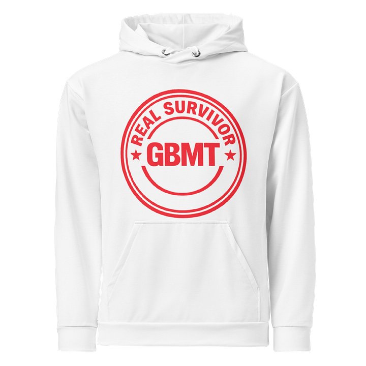 Real Survivor GBMT Hoodie – Red Edition product image (1)