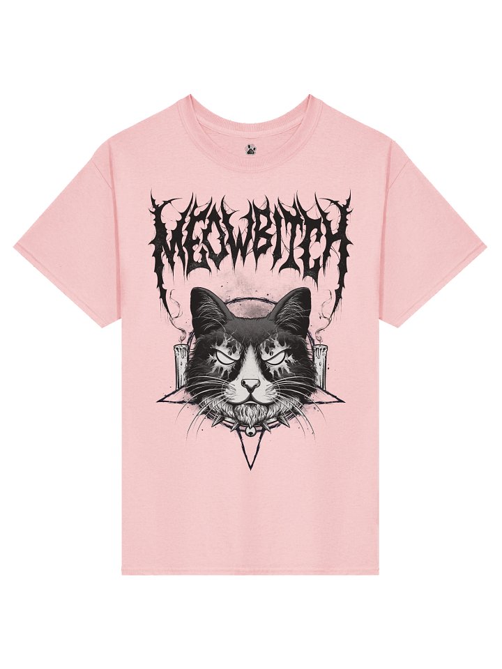 Meow DM T-Shirt Light Pink product image (1)