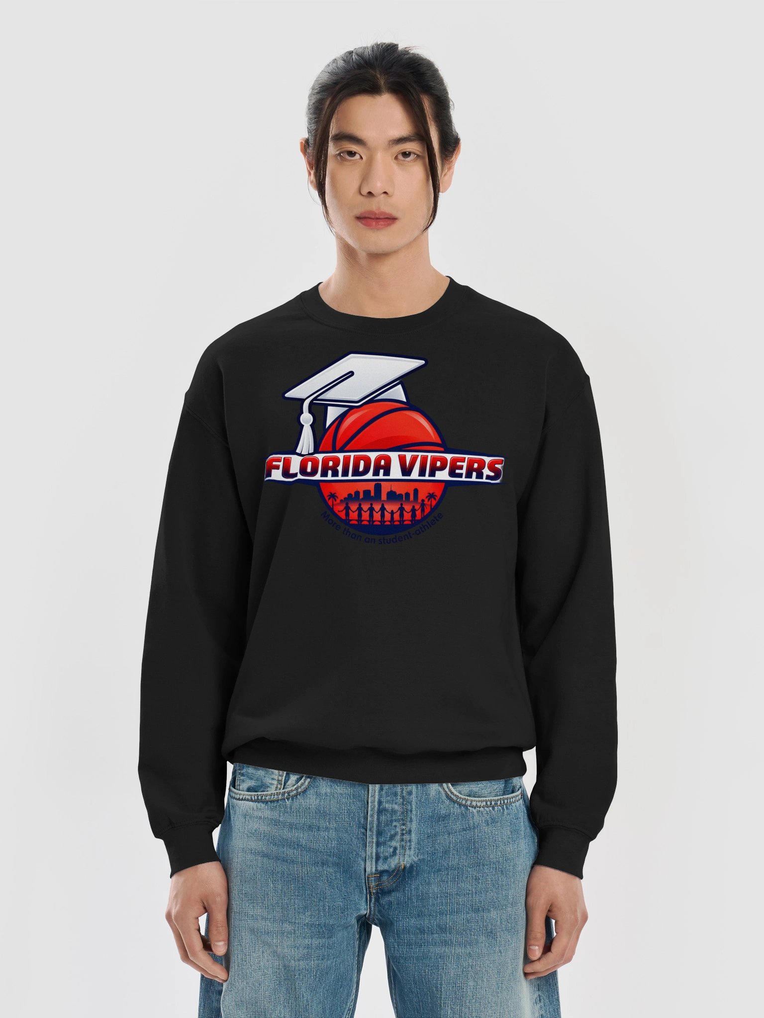 Blacktop Brand Florida Vipers Crewneck Sweatshirt product image (58)