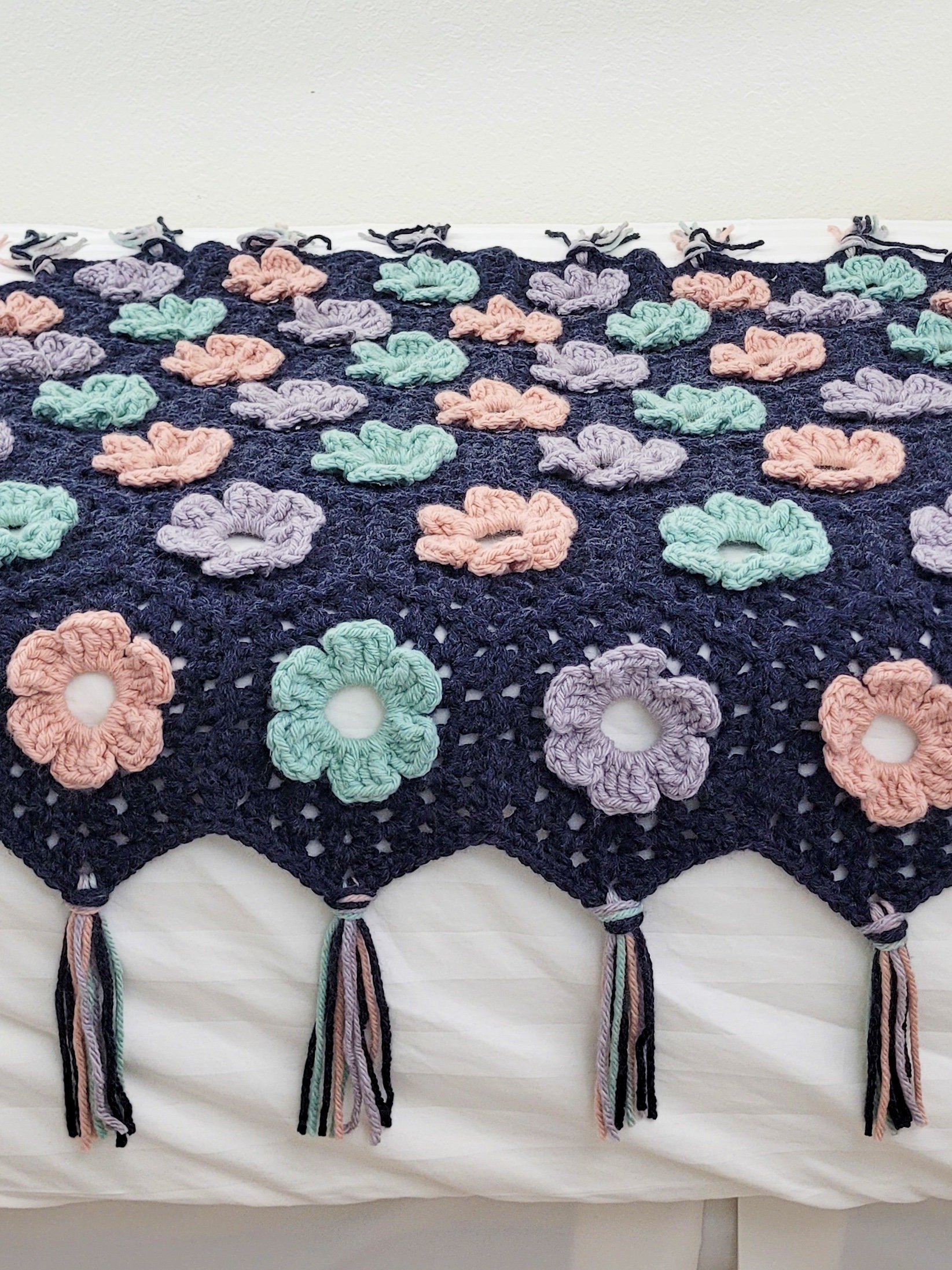 Moonlit Petals Blanket Crochet Pattern product image (3)