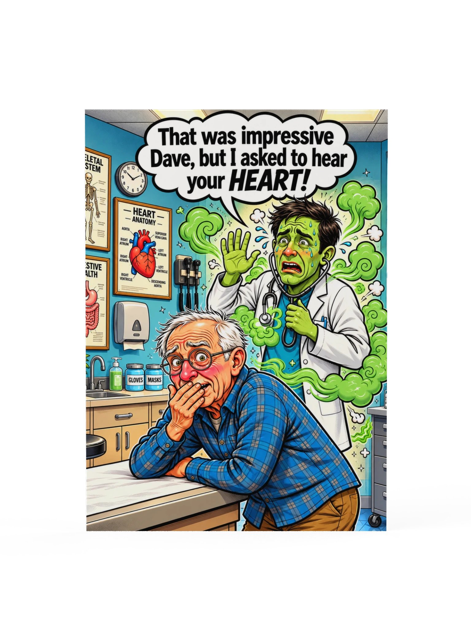 1 Earth Prints Hear Your Heart Dave Enhanced Matte Poster product image (29)