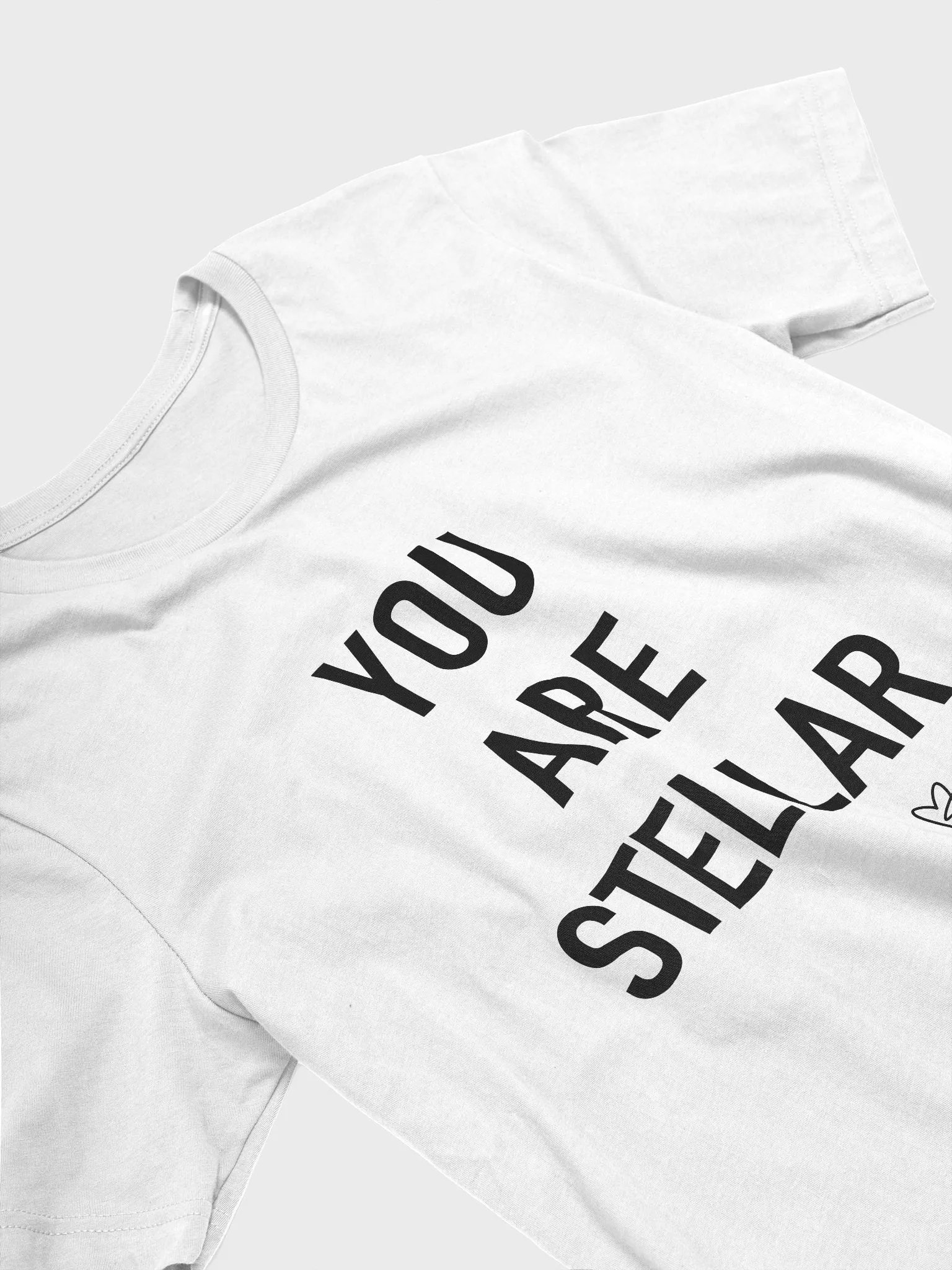 YAS Tee (Black Text) product image (3)