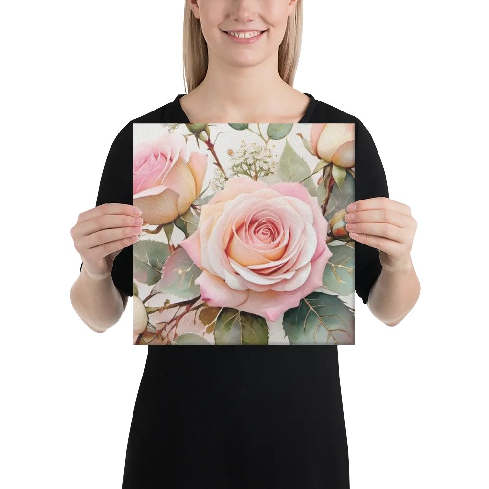Golden Blush Bouquet Canvas product image (7)