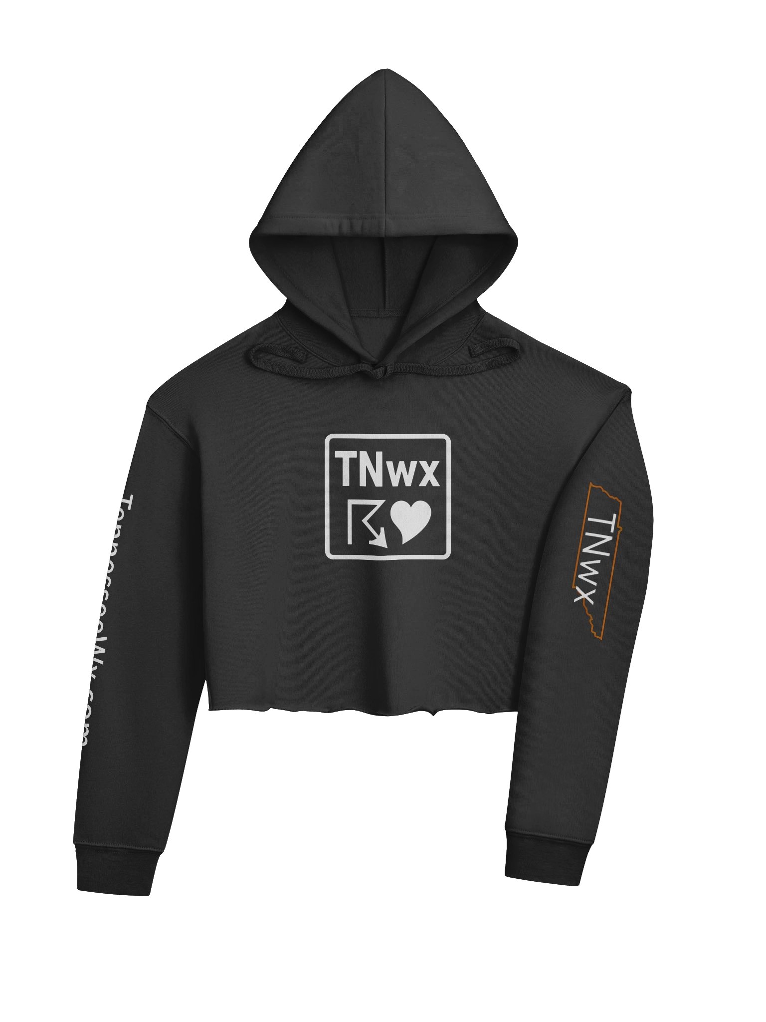 TNwx Tornado Heart Women's Fleece Hoodie product image (4)