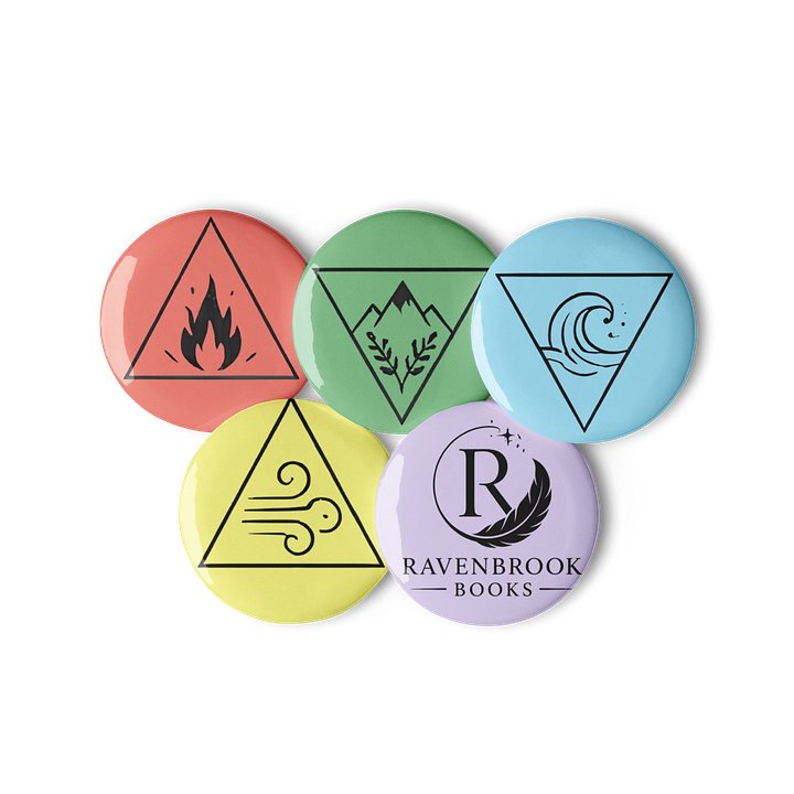Ravenbrook Pin Buttons product image (3)