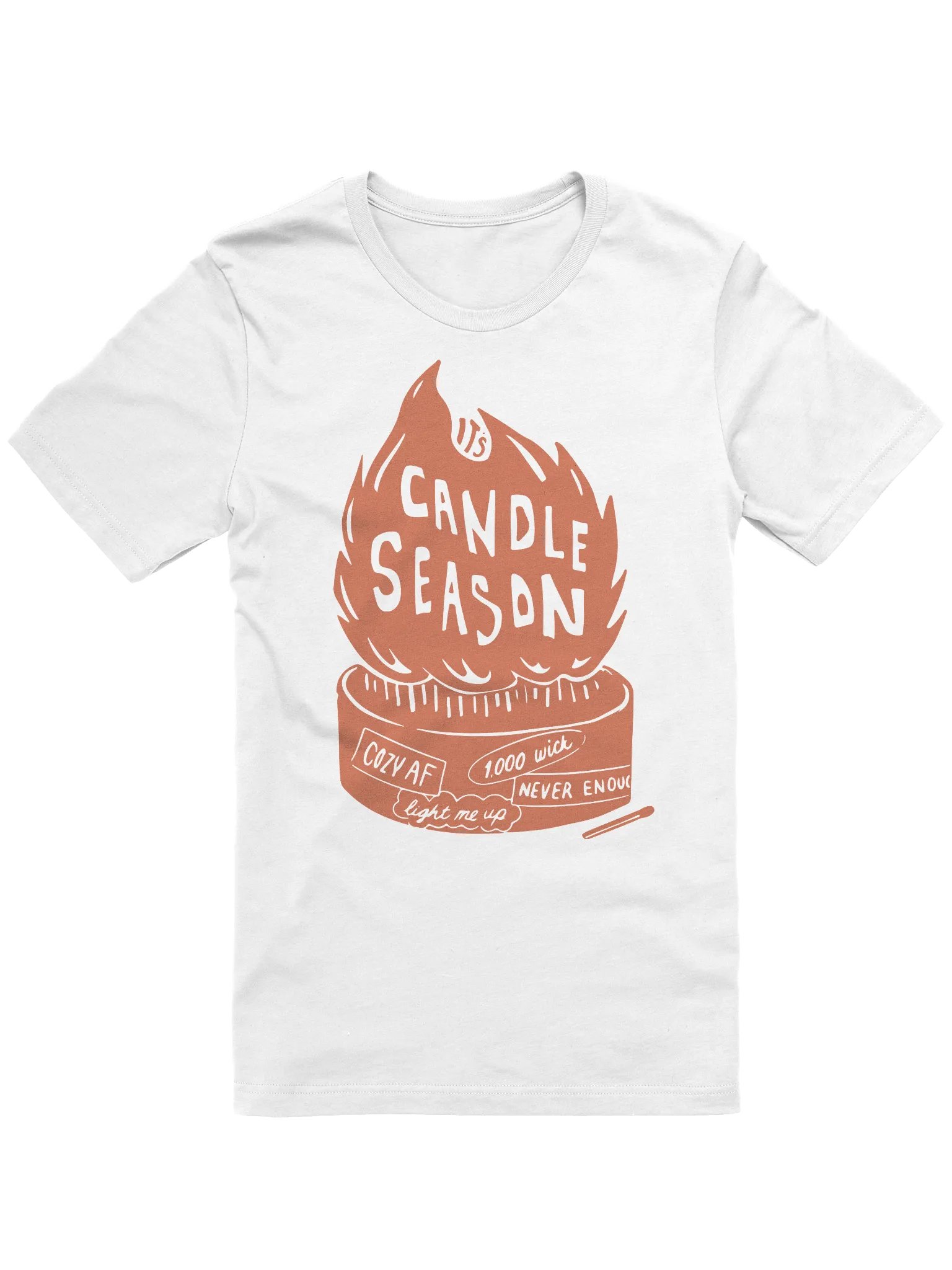 Candle Season Tee - Orange product image (1)