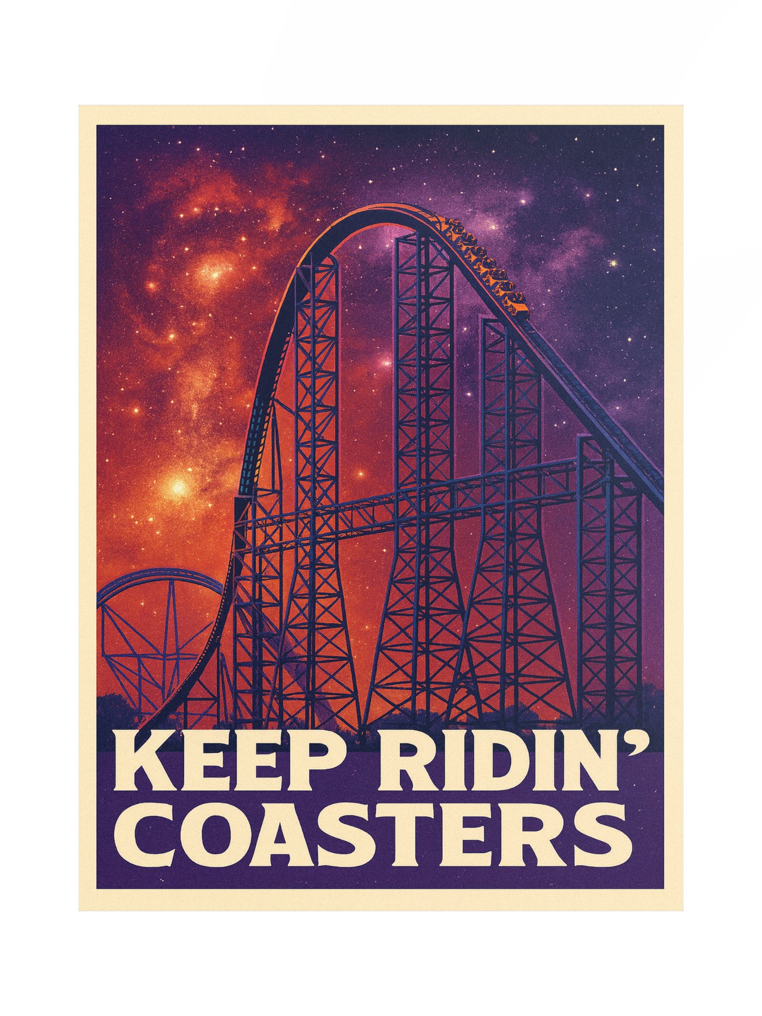 Millie - Keep Ridin' Coasters Giga 18x24 inch Poster product image (1)