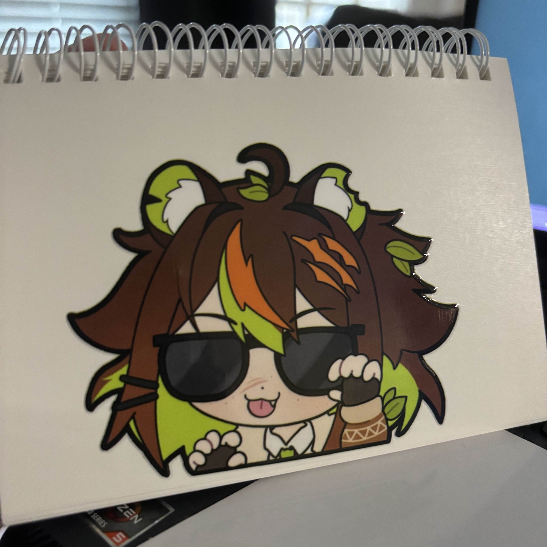 FURIRIRI Peeker Bumper Sticker [PREORDER] product image (2)