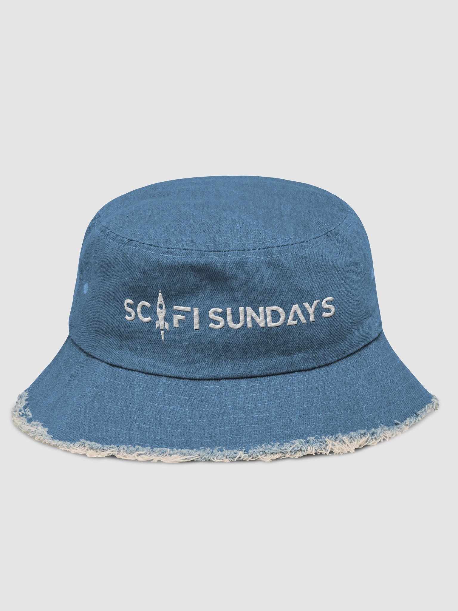 Frayed SciFi Sundays Bucket Hat product image (1)