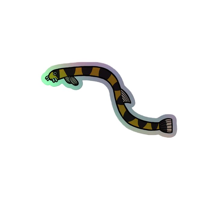 Kuhli Loach Holographic Sticker product image (2)