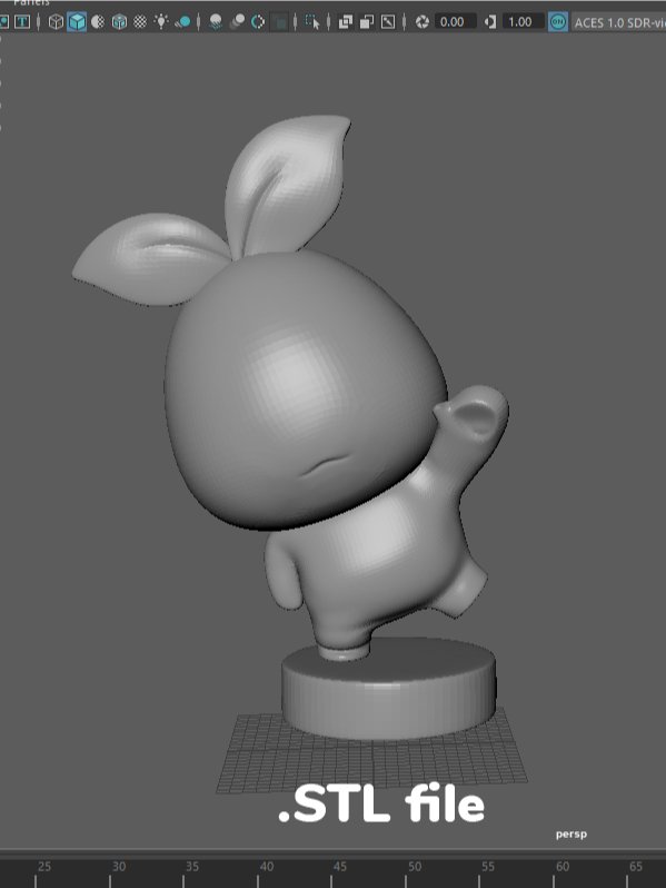 [3d printer file] Mokoko product image (2)